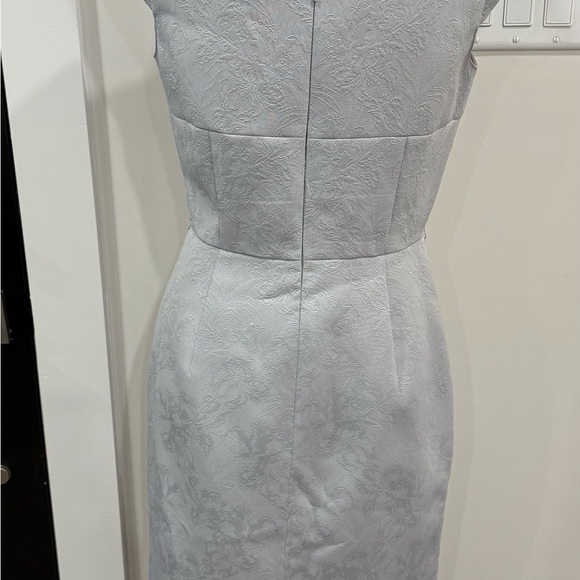 ANTONIO MELANI Gray Midi Dress Size 6 Semi Formal Business Casual Professional - Picture 2 of 8